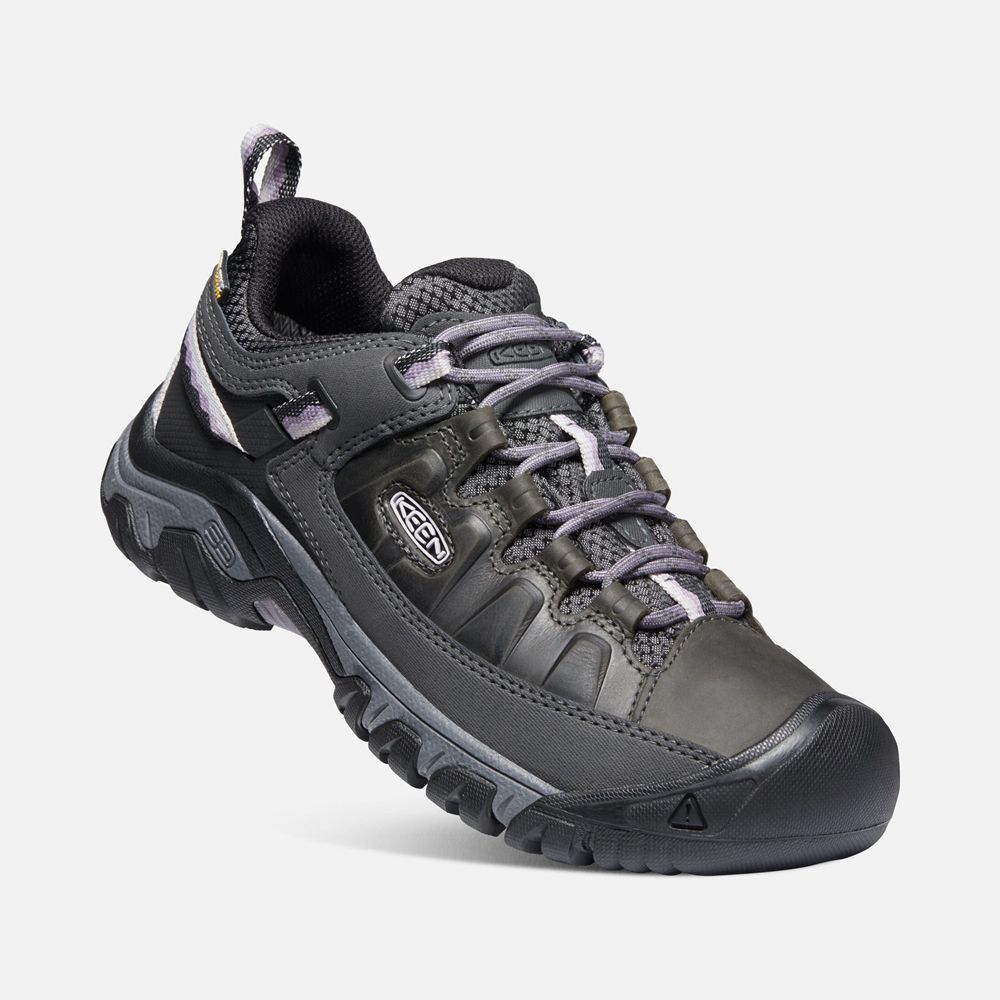 Keen Outdoor Ayakkabı Kadın Siyah - Targhee Iii Waterproof - Türkiye OISQ76591